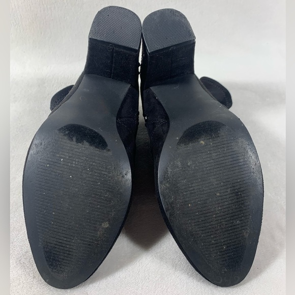 Steve Madden Aubree Ankle Boots Black Sz 7.5M - Picture 5 of 12